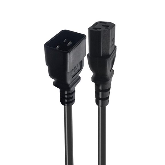 10A to 16A Power Cord Flexible Male to Female Power Cable for Server Components