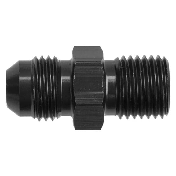 10AN Male AN & JIC Flare to M16 x 1.5 Inverted Adapter - Black
