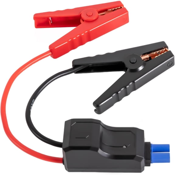 10AWG Battery Alligator Clips EC5 Jump Starter Cable, 12V Replacement Battery Clamps for Smart Battery Chargers, Portable Car Jump Start Battery Alligator Clips