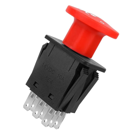 10Amp Emergency Brake Switches Clutches Switches Replacement Suitable for Tractor Mower Electrical Component 6201 Series