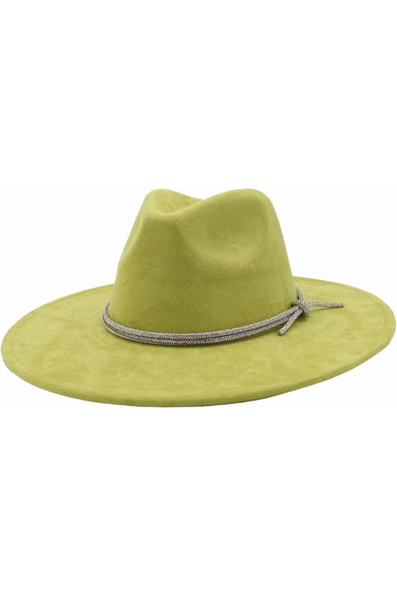 10CM Big Wide Brim Fedora Hat for Women Men Western Suede Hats Large Felt Panama Hat
