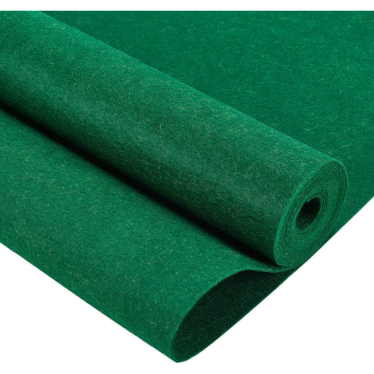 10FT 15.75 Inch Wide Green Felt Fabric Sheet St Patrick's Day