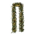 10FT Artificial Christmas Garland, Lit LED Mini String Lights Battery