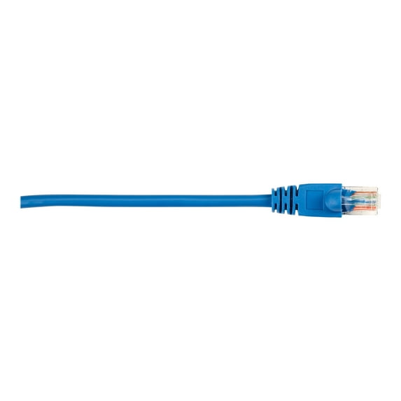 Black Box - Patch cable - RJ-45 (M) to RJ-45 (M) - 10 ft - UTP - CAT 5e - molded, snagless, stranded - blue - for P/N: JPM5E24A, JPM5E48A