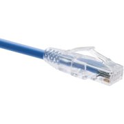 10FT CAT6 BLUE CLEARFIT SNAGLESS UTP PVC PATCH CABLE 550MHZ