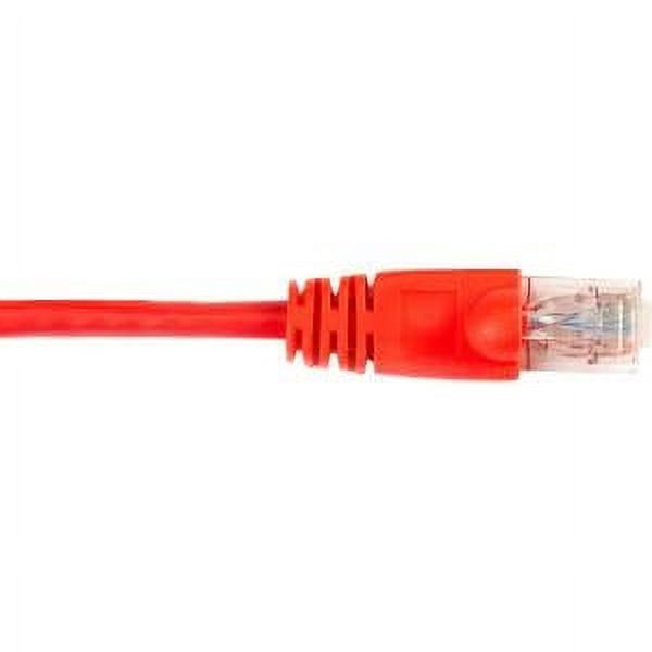10FT CAT6 RED MOLDED SNAGLESS SNAGLESS STRANDED PATCH CABL 250MHZ - image 1 of 2