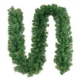 thumbnail image 1 of 10 FT Christmas Garland Indoor Outdoor Decorations| Non-Lit Soft Garland | Home Garden Artificial Pure Green, 1 of 6