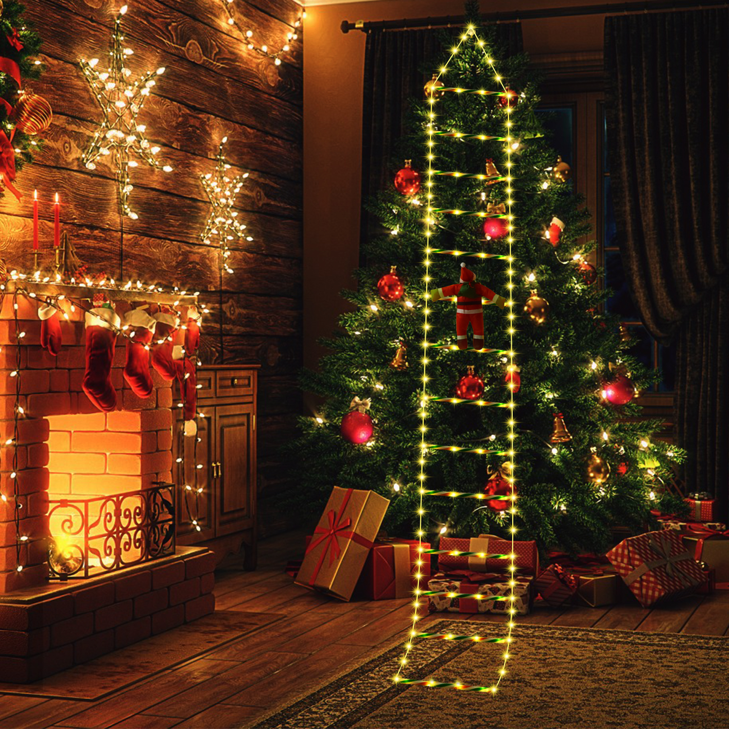 Wintergreen Lighting Starlight Sphere, Light Ball Sphere Light