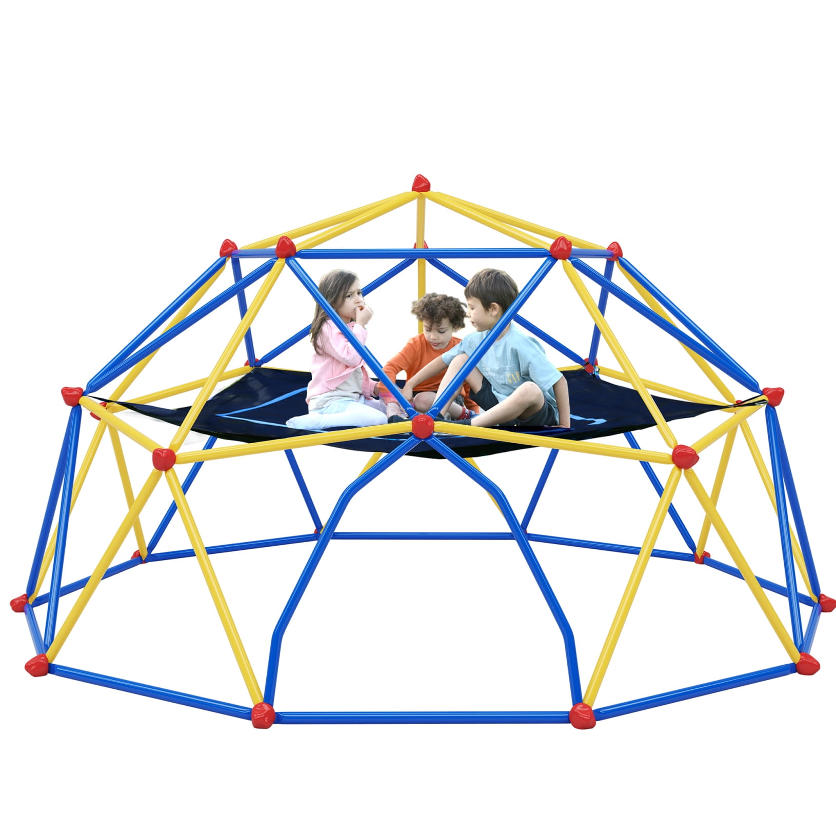 10FT Climbing Dome for Kids & Toddlers, Outdoor Jungle Gym Play