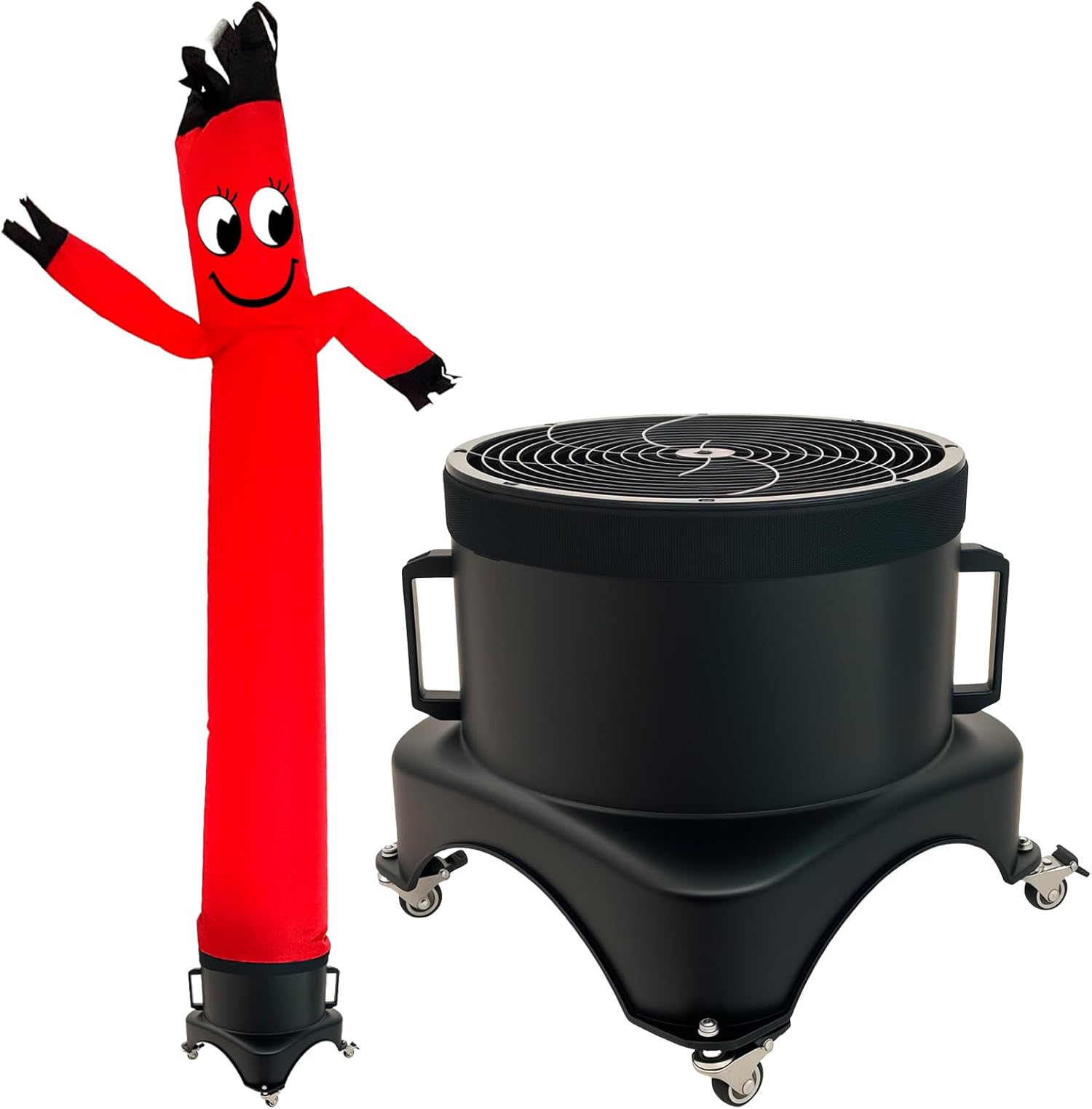 Table Top Inflatable Man 10FT Inflatable Dancing Man, Inflatable Tube Man Set with 3/4HP Blower ...