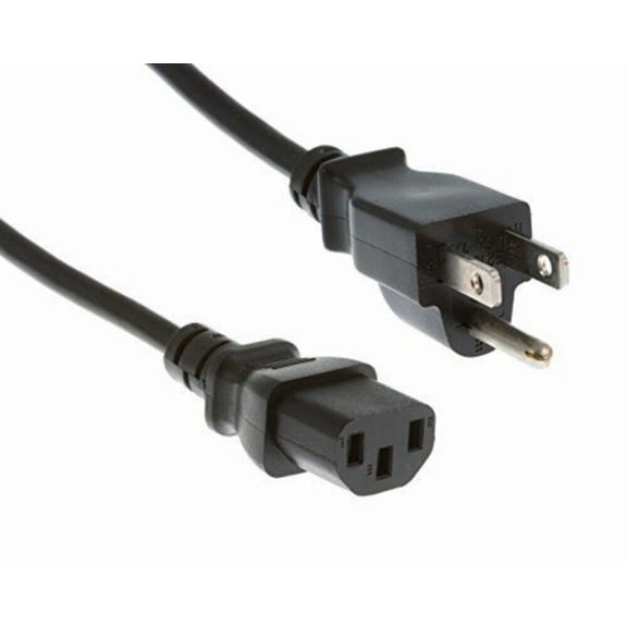 10FT Long 3 Pin Prong AC Power Cord Cable Compatible with Vizio TVs Flat Screen LCD LED Televisions