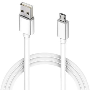 10FT Long Android Charger Cable Fast Charge,USB to Micro USB Cable White,Micro USB 2.0 Cable for Samsung Charger Cord Tablet Galaxy 7 S7 S6 Edge LG Phone,Charging Wire for Kindle Fire