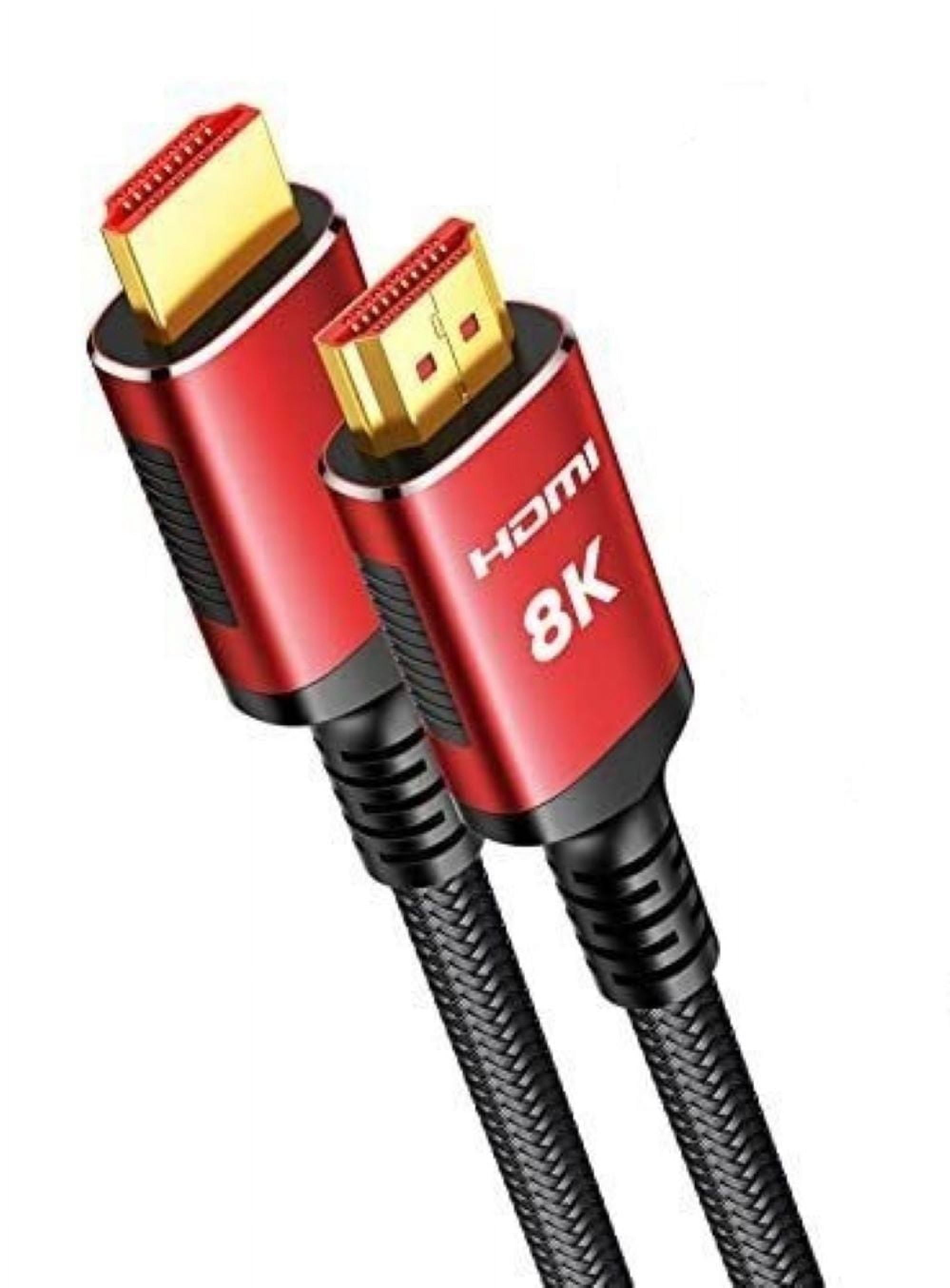 10FT Long HDMI Cable High Quality 8K Ultra High Speed Braided Cord