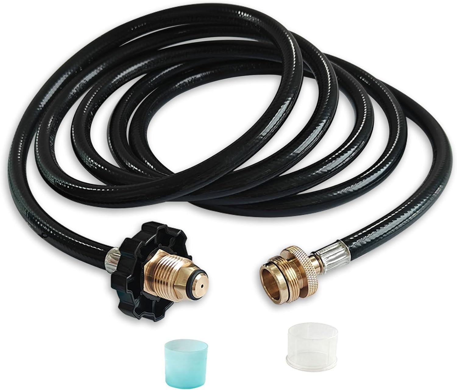 10FT Propane Adapter Hose for Mr Heater Buddy Series for Big Buddy/Little Buddy/Portable Buddy Accessories to Propane Tank,Propane Heater Adapter Hose,for Buddy Flex Heater Hose to Propane Keg