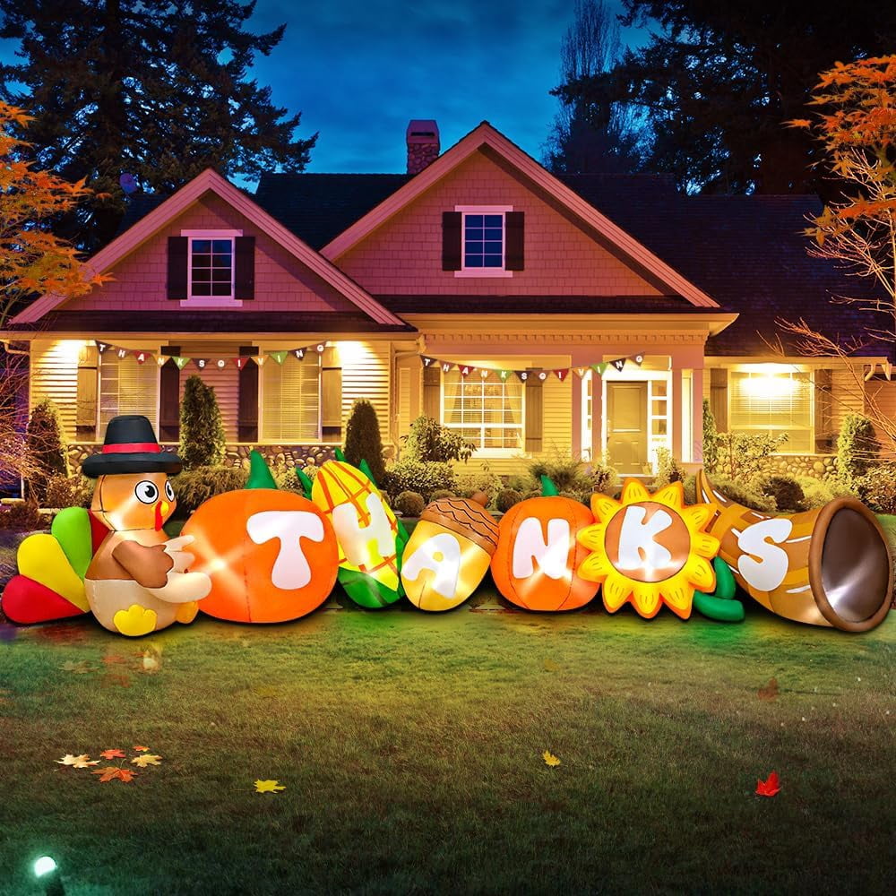 Thanksgiving Inflatables Outdoor 10ft Height Thanksgiving Inflatable ...