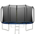 thumbnail image 1 of 10FT Trampoline with Safe Enclosure Net, Recreational Trampoline with Waterproof Jump Mat for Backyard Park Kindergarten, 1 of 7