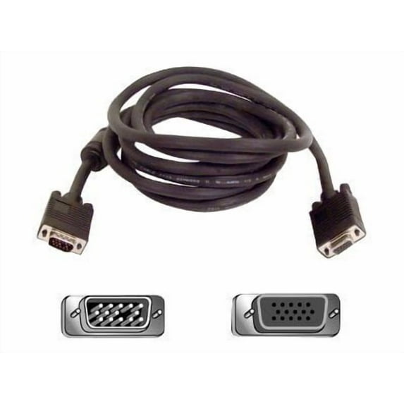 10FT VGA/SVGA MONITOR EXTENSION HDDB15M TO HDDB15F ROHS