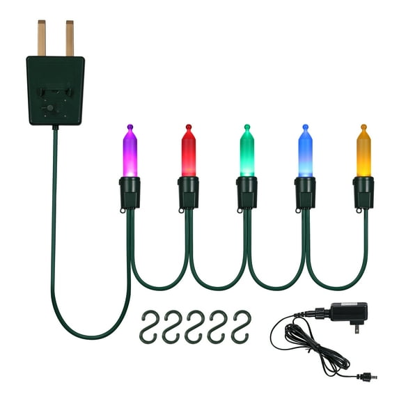 Mr. Christmas 10-foot Multicolored Oversized Light Strand