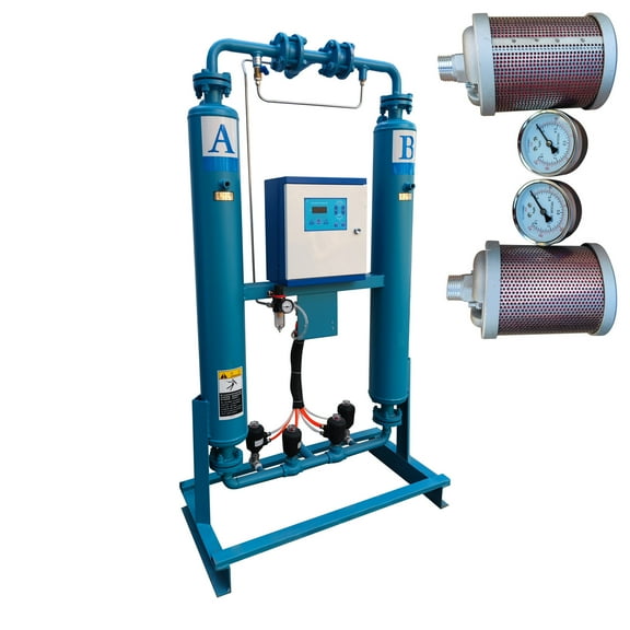 10FW Adsorption Air Compressor Dryer Machine with 7.5-11KW Air Compressor