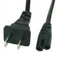 10Ft 2Prong Polarized Power Cord for Vizio LED TV Smart HDTV AC Wall