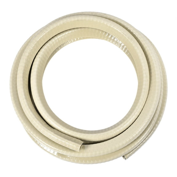 10Ft/3Meter Edge Trim U Seal Extrusion Beige U Channel Edge Protector PVC Plastic w Iron Sheet Fits 1-4.5mm Edge
