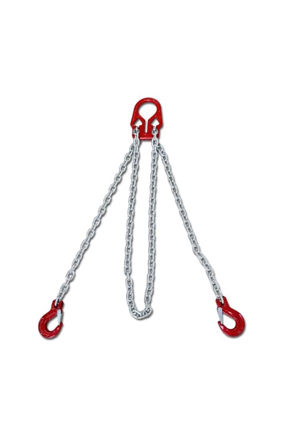 10Ft Adjustable Chain Sling 6613 lbs Load Lifting Chains 5/16 Inch Chain Slings for Lifting 2 Legs Heavy Duty Lifting Chains with Adjustable Hooks for Industrial Engine Hoist3ton