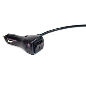 10Ft Cigarette Lighter Socket Plug w/ Changing Pattern &On Off Toggle Switch 12V