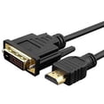 thumbnail image 1 of 10Ft DVI-D Dual link 24+1 male to HDMI male M/M Cable for PC, Laptop and TV, 1 of 5