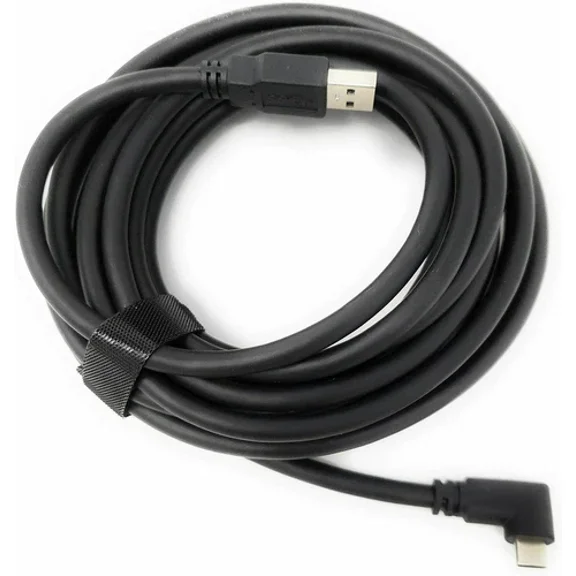 10Ft Link Cable For Oculus Quest 2 Type-C Right Angle To Usb A Charging Cord 10