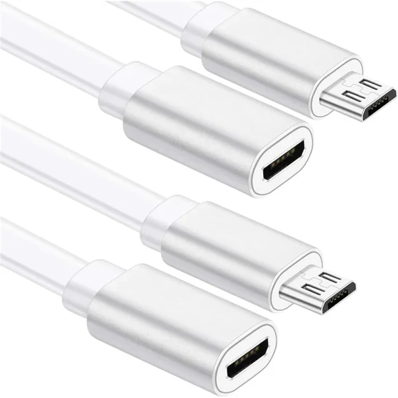 BUTTERFLY- 10Ft Micro Usb Power Extension Cable For Wireless Security Cameras 2 Pack