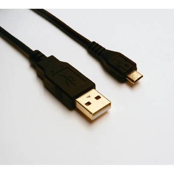 10Ft Usb 2.0 A Male To Micro B Male Data Sync Charger Adapter Cable Black