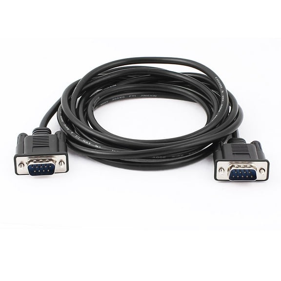10Ft VGA 9 Pin Male to Male Monitor Projector Adapter Cable Wire for PC Laptop