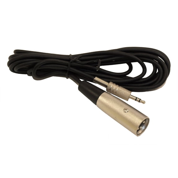 10Ft XLR 3P Male to 3.5mm TRS Male (Balanced Audio) Capture Cable