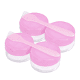 thumbnail image 1 of 10G/10ML Plastic Clear Cosmetic Sample Jars with Pink Lid and Spatulas, 1 of 5