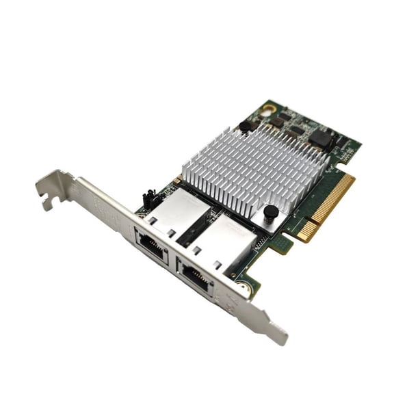 10G Dual Port RJ45 Network Card PCIe X8 Server NIC Intel X540 Chip Support Windows Server Linux VMware