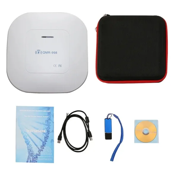 10G Health Screening Analyzer Set, Handheld Body Wellness Monitor With 52 Health Reports, Multi-Language Support For Home Use, Sub-Health Assessment (110V),998