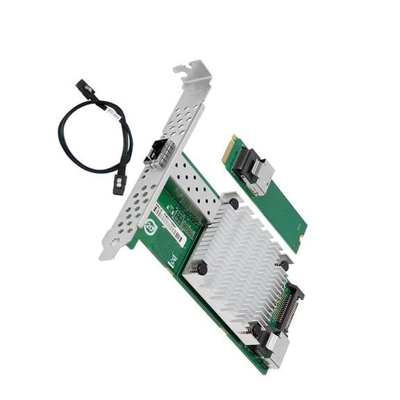 10G PCIE SFP+ Ethernet Networking card For 82599 Fiber PCIE Adapter 10000Mbps For Server Space Saving Accessories
