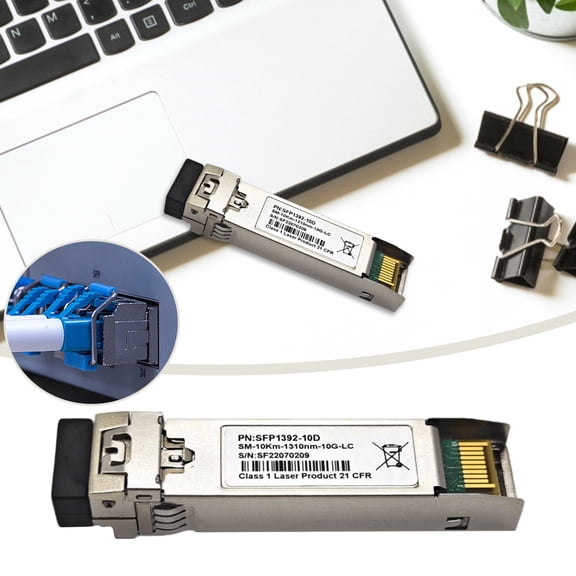 10G SFP+ LR Fiber Transceiver Module LC Duplex 10KM Long Range 1310nm Compatible Network