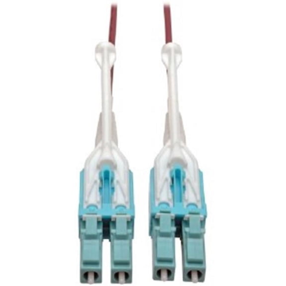 10GB Duplex Multimode Fiber Patch Cable, Magenta