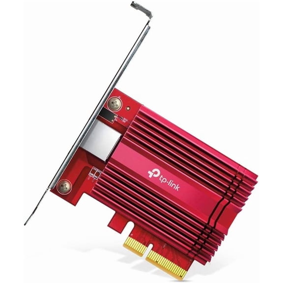 10GB PCIe Network Card (TX401)-PCIe to 10 Gigabit Ethernet Adapter,Supports Windows 11/10/8.1/8/7, Servers 2019/2016/2012 R2, and Linux, Including a CAT6A Cable