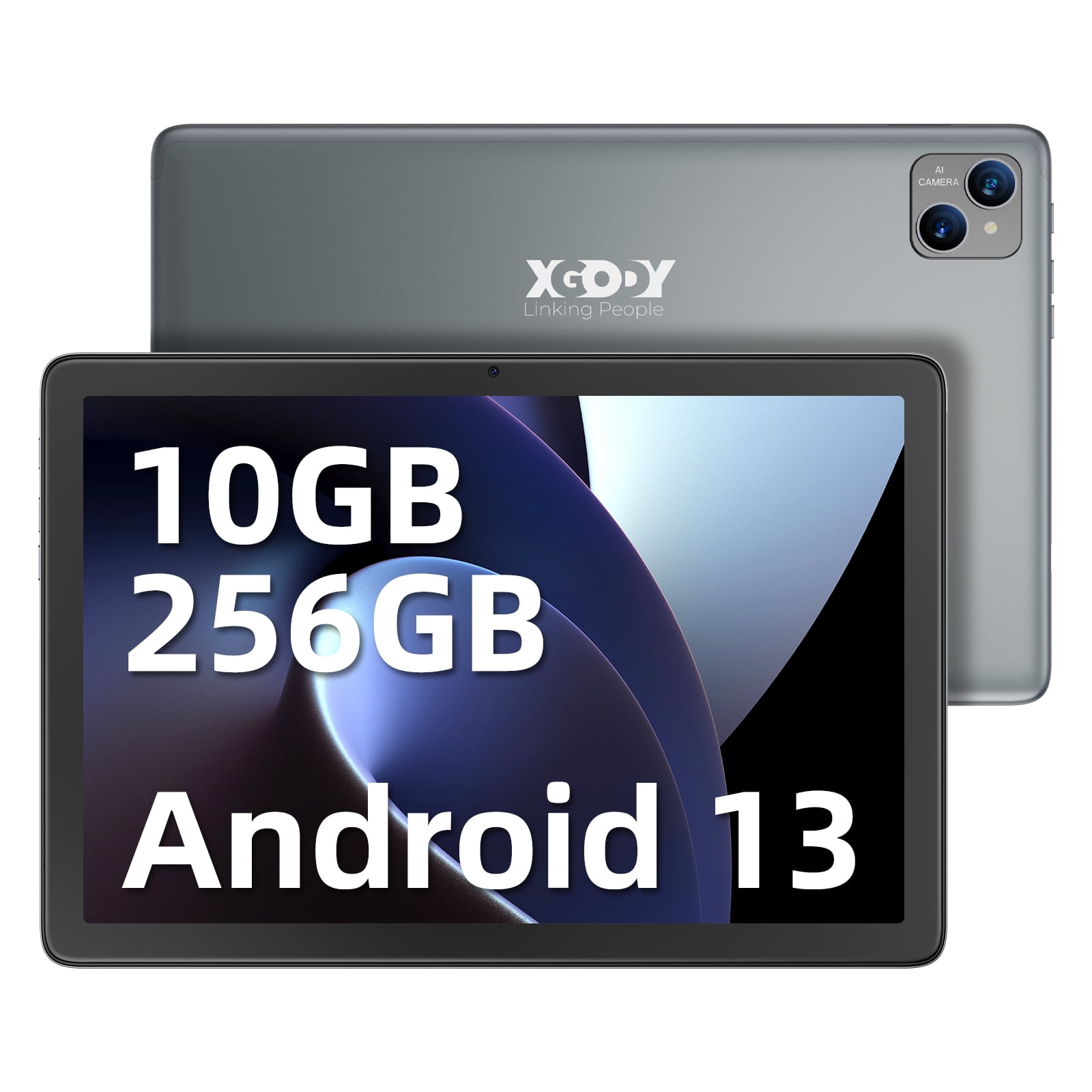DOMATON 10.1in Android 12 Tablet, 8GB RAM, 128GB ROM, 8-Core, 5G 