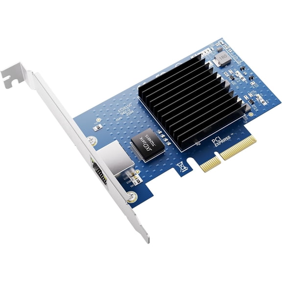 10Gb PCIe NIC Network Card, Single RJ45 Port, Aquantia AQC107 4X Ethernet LAN Controller, for Windows Server/Windows/Linux/ESX