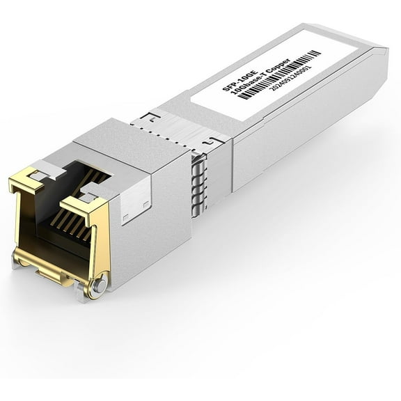 10Gb SFP+ to RJ45 Module Copper Cat6 Transceiver Compatible w/5Gb/ 2.5Gb/ 1Gb