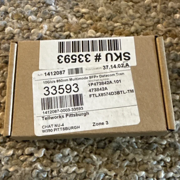 10Gb T-Mobile | Ftlx8574D3Btl-Tm | Class 1 850Nm Sfp+ Transceiver Module