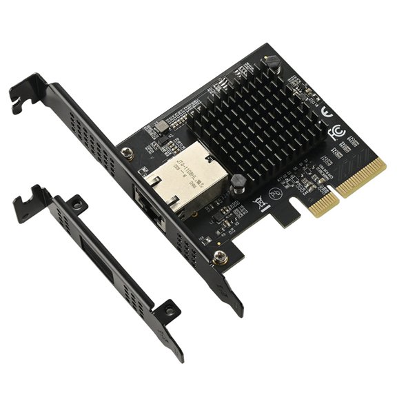 10Gbps AQC113 PCIE to Single Port RJ45 Network Card 1G/2.5G/5G/10Gbps PCIex4 Interface Ethernet Wired LAN Win10/11