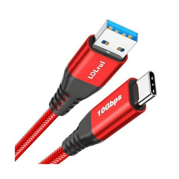 10Gbps Android Auto USB C Data Cable [1/3ft, 2Pack], 3.1A USB C 3.1 Gen2 Cable Data Transfer, Type C Fast Charging for iPhone 16 15 Pro/Pro Max/Plus, Samsung T7, Galaxy S23 S22 Ultra, SSD