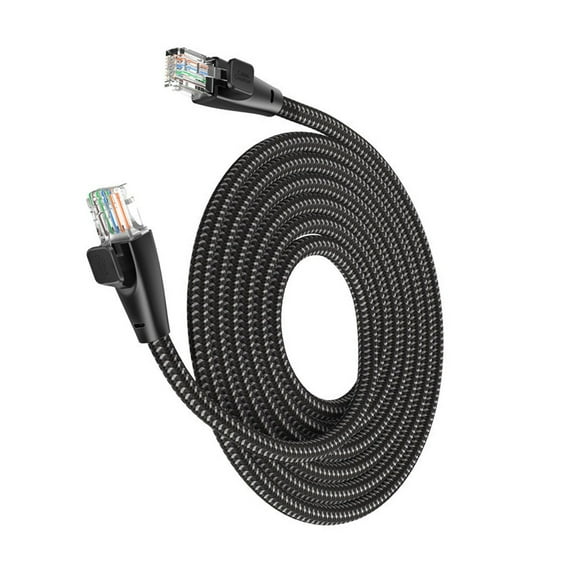 10Gbps CAT6 RJ45 Networking Cable Wire Fast Speed 26AWG Conductors Cord for Intelligent Home and Office Networkings