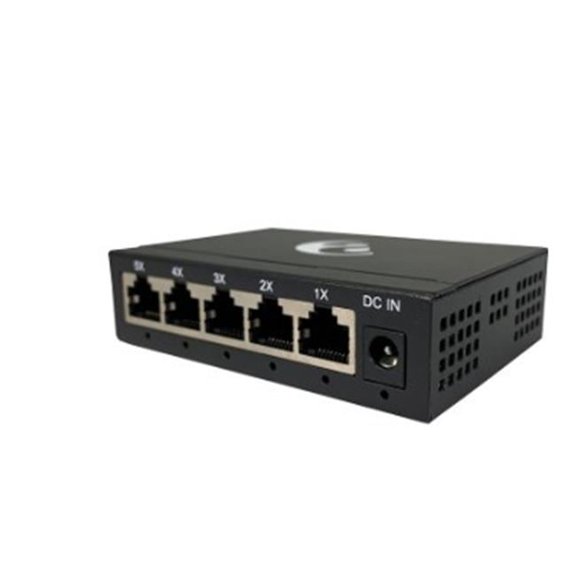 10Gbps MDI & MDIX Wall Mount Gigabit Ethernet Desktop Metal Switch