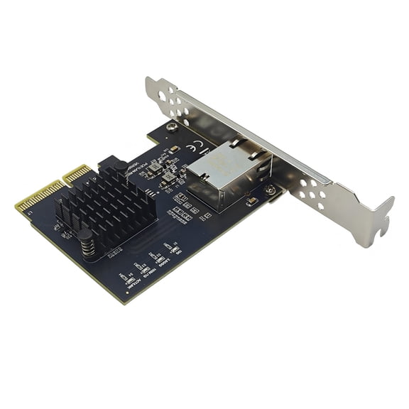 10Gbps PCIE3.0 4X Ethernet Servers Adapter RJ45 Gigabit Networking Card 10000M Ethernet Card with Low Profile Bracket