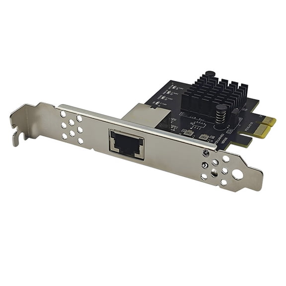 10Gbps PCIE4.0 1X Ethernet Servers Adapter RJ45 Gigabit Networking Card 10000M Ethernet Card with Low Profile Bracket